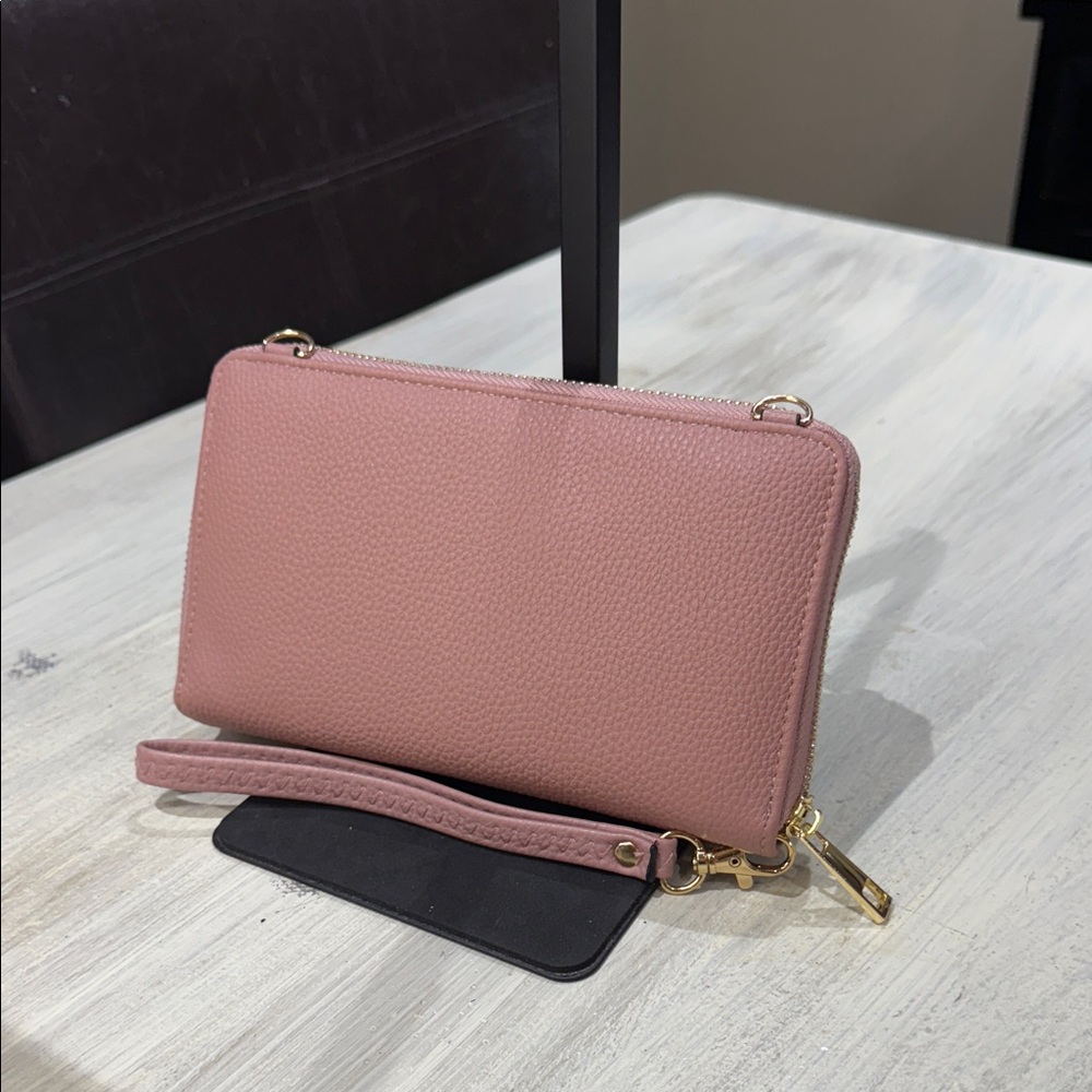 Chic Rose Gold Wristlet.